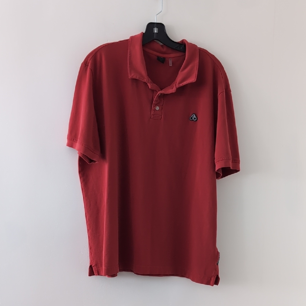 Moose Knuckles Everett Polo Shirt Size XL